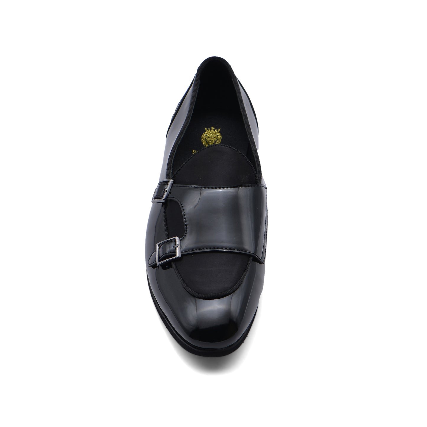 Men Shoes Lather Shoes for Formal Marriage Wedding Shoes Buckle AF1013-M31 Black