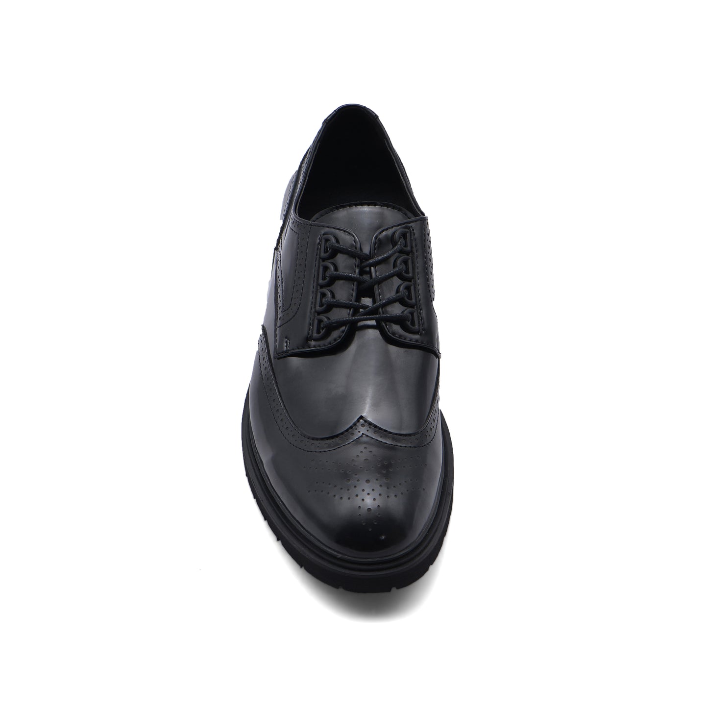 Oxford Lace-Up Shoes Lather Shoes for Formal Work Shoes A6720 Black