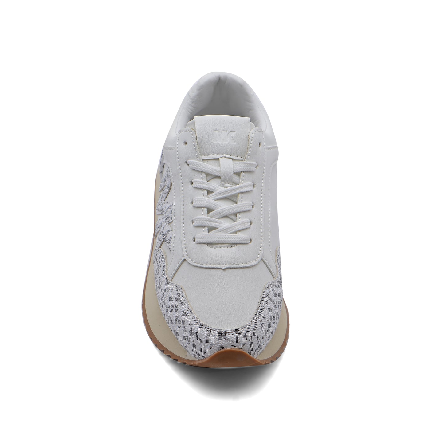 Michael Kors Beige Solid Athletic Shoes for Women JEN-662 White