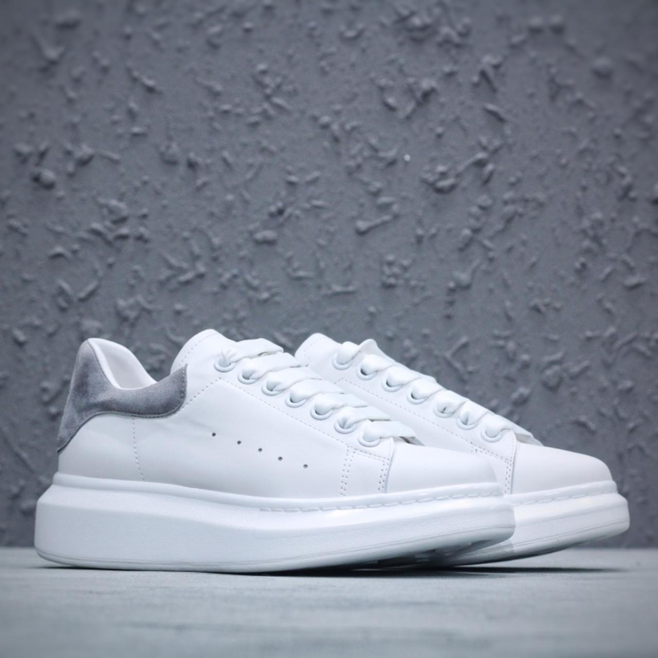 Alexander McQueen Sneakers Man 37681 White&Gray