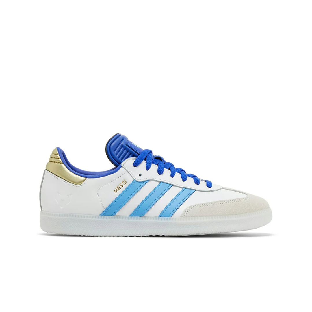 Adidas Samba Messi White-Blue ID3550 Level Shoes Adidas Samba Messi White-Blue ID3550 Level Shoes