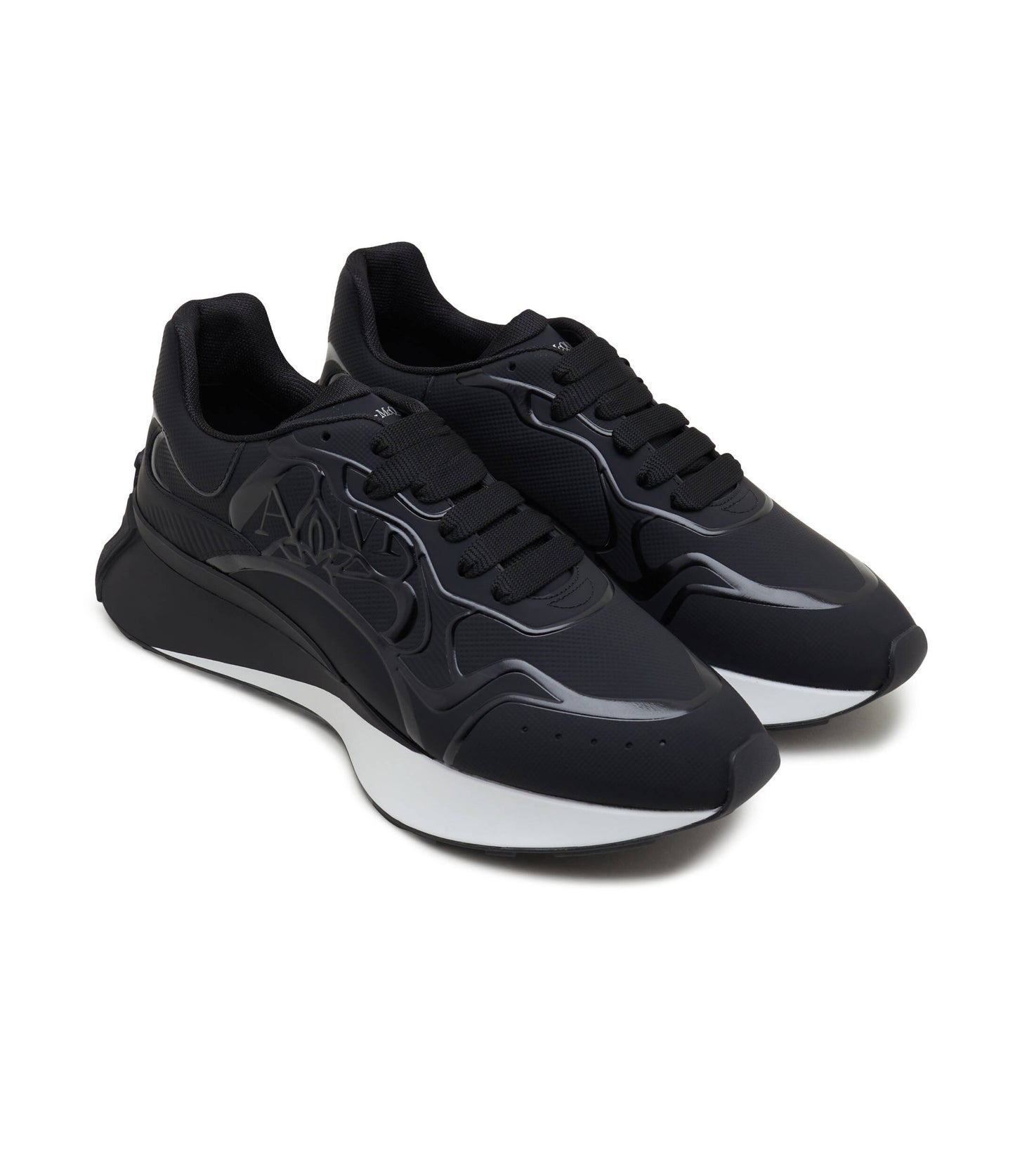 Alexander McQueen Premium Quality Sneakers Woman 8839 Black