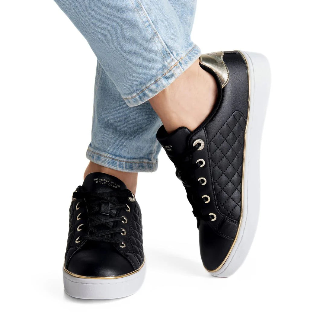 Beverly Hills Polo Club Sneakers Women BHPCV12-493 Black