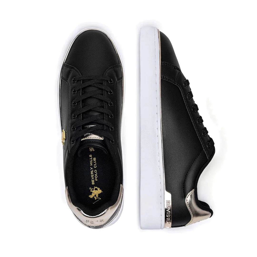 Beverly Hills Polo Club Sneakers Women BHPCV12-498 Black
