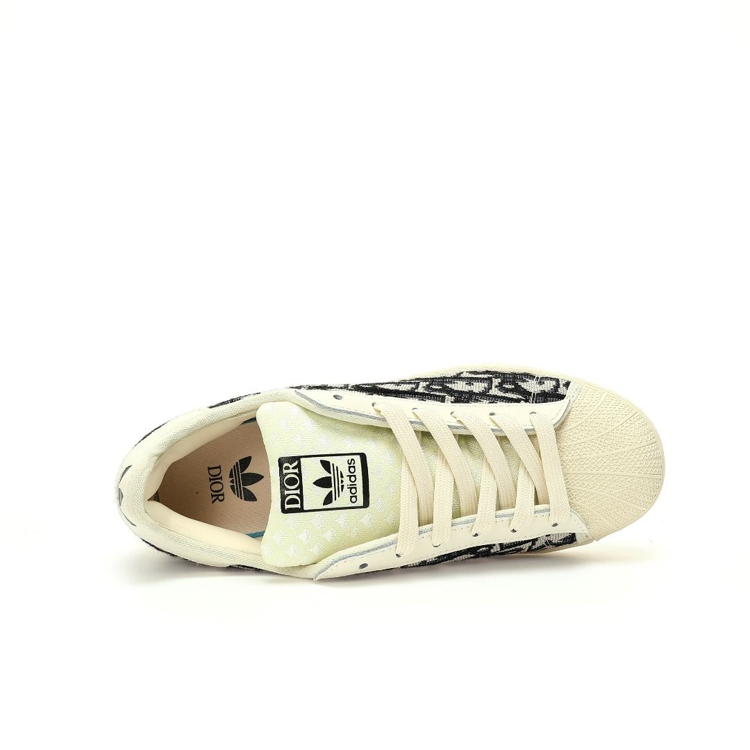 Adidas Superstar Dior Beige-Black C77124