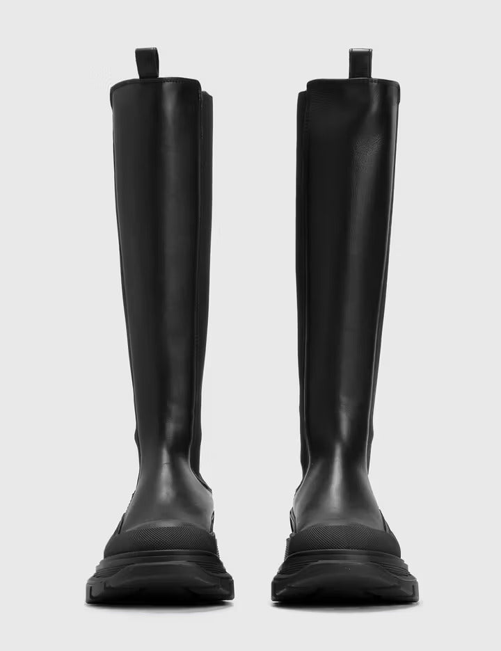 Alexander McQueen Premium Quality Boot Woman 666410 Black