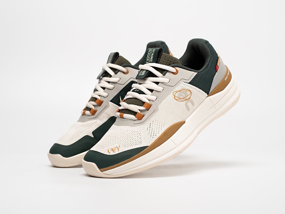 Roger Federer Cloud Sneakers Designer Brooks Running 98728-W Green