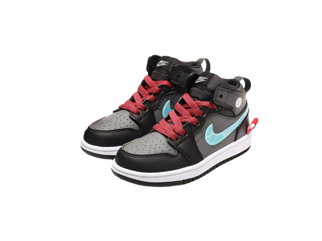 Nike Air Jordan AJ 1 Sneakers Kids BV1300 Black