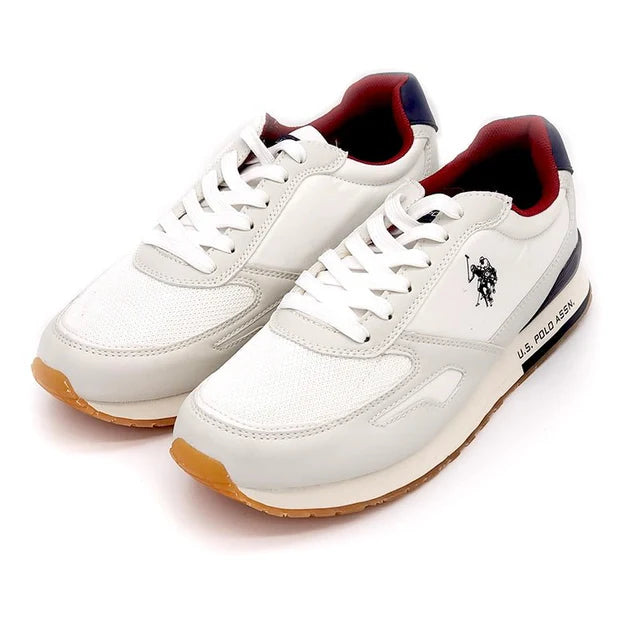 U.S. Polo Assn Original Laced Sportsman Tabry Sneakers Man Polo 1890 White