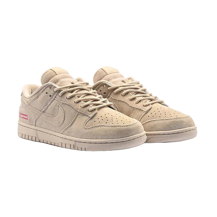 Nike Sb Dunk Low x Supreme Championes Sneakers Men FC1688-122 Beige - 4