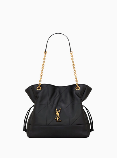 Saint Laurent Jamie shopping Leather Shoulder Bag For Women 809824 Black