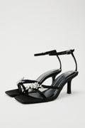 ZARA STRAZ TASMALI SANDAL WOMAN 8801 BLACK - 4