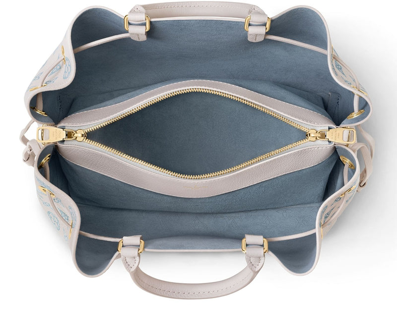Louis Vuitton Mahina Bella Tote Galet Bag Woman M5860 Baby Blue - 5