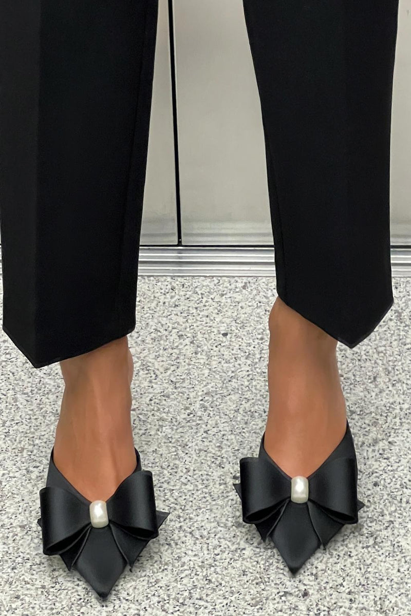 Zara Shoes Quilted Mules Sleek Design Poshmark Woman 3055-2 Black - 5