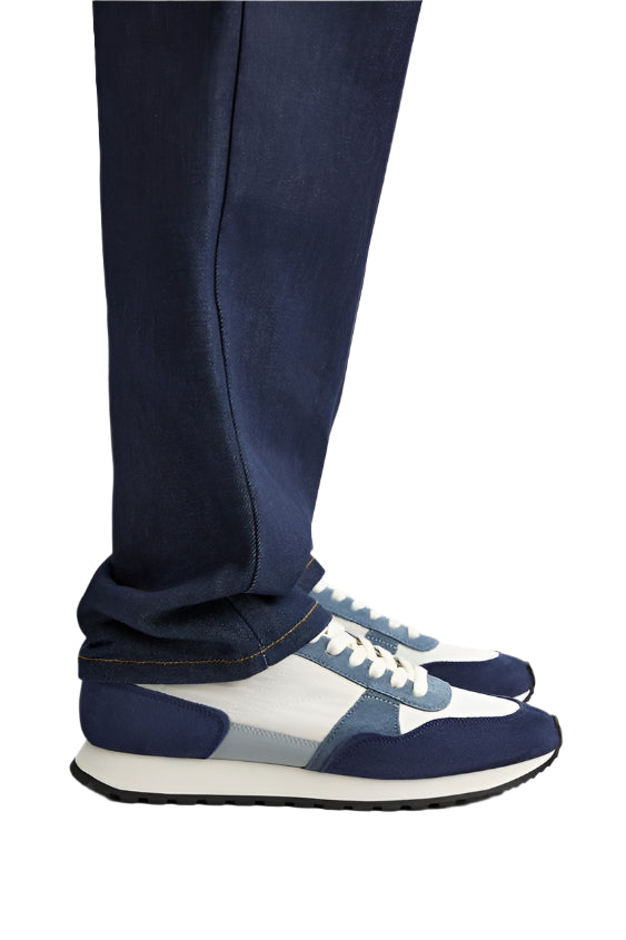 Zara Sneaker 2214/420 Navy-Beige - 4