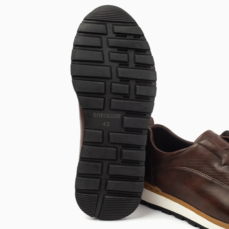 Ultra-Light Sneaker Robinson AC5448 Coffee - 4