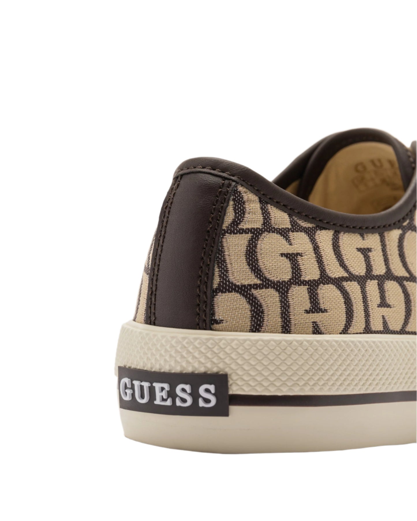 Guess Carey Logo Original - Script Sneakers Woman 507 Browm