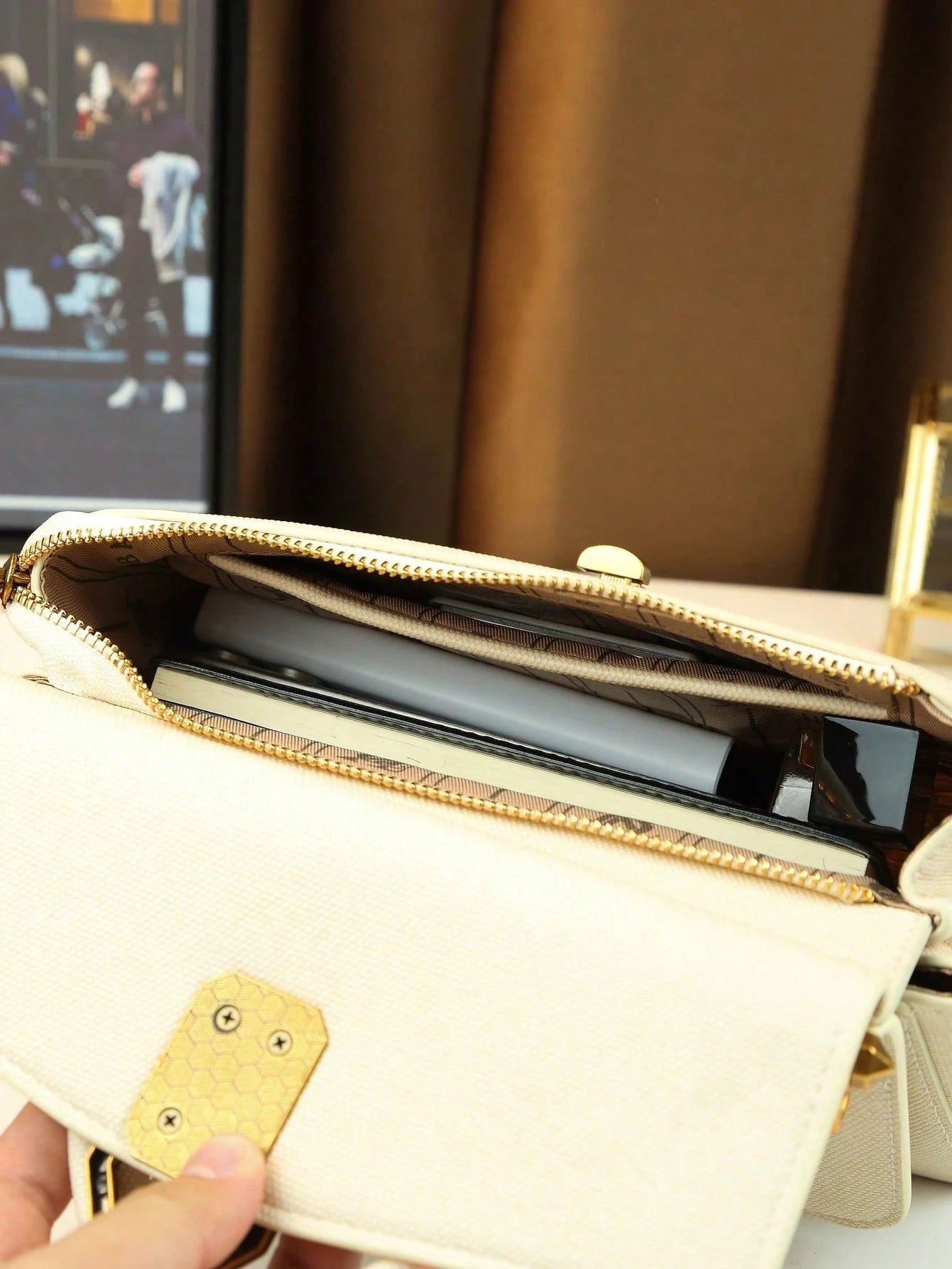 Banevanf Bag Woman High Quality Design 9168 Beige