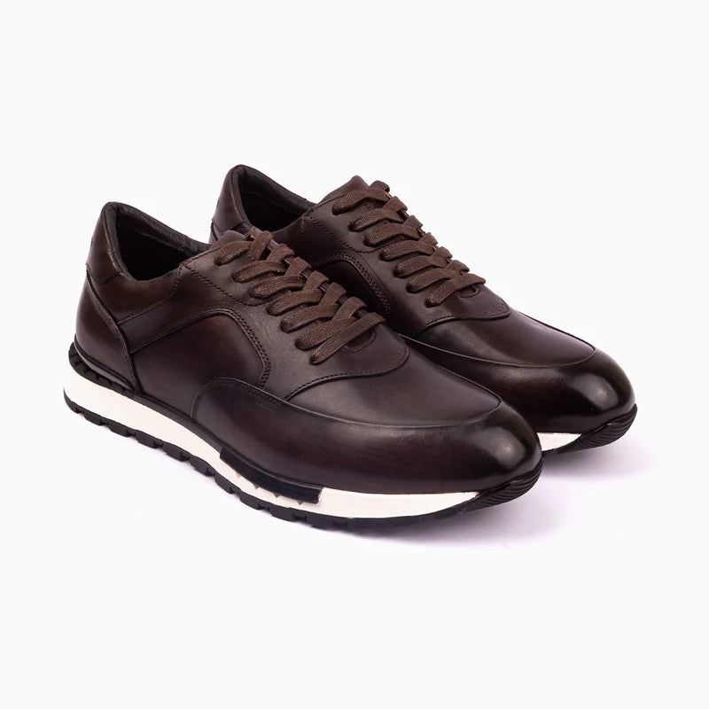 Luxury Sneaker Man 880-10 Coffee - 1