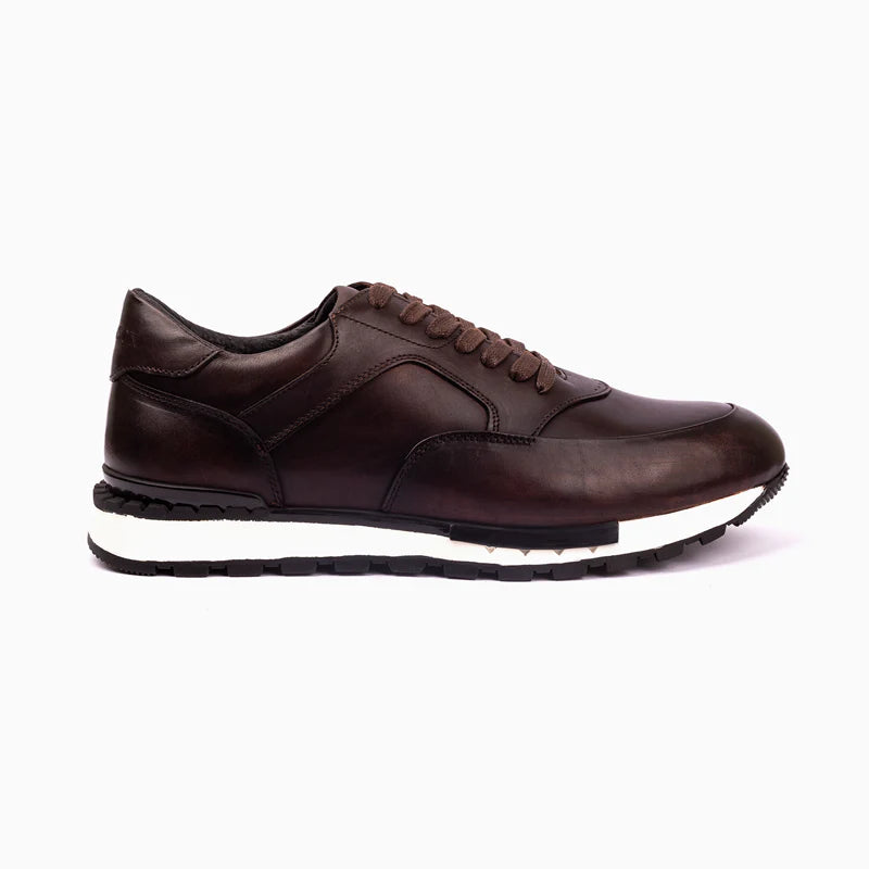 Luxury Sneaker Man 880-10 Coffee