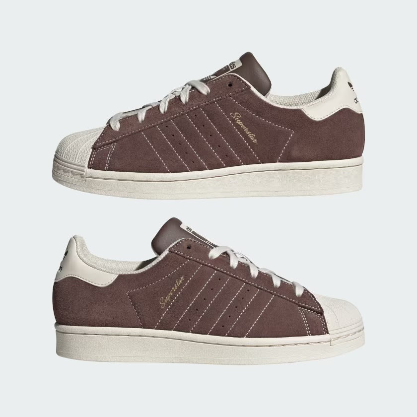 Adidas Super Star Lifestyle Sneakers Man ID3356 Brown
