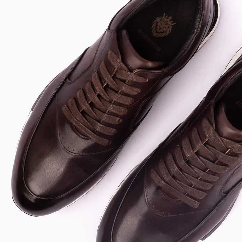 Luxury Sneaker Man 880-10 Coffee - 3