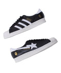 Adidas x Bapte Super Star 80s Sneakers Man 789002 Black - 5