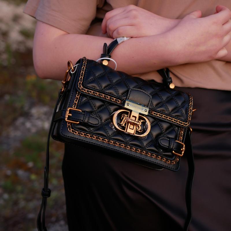 Banevanf Bag Woman High Quality Design 8766 Black
