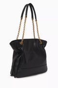 Saint Laurent Jamie shopping Leather Shoulder Bag For Women 809824 Black - 4