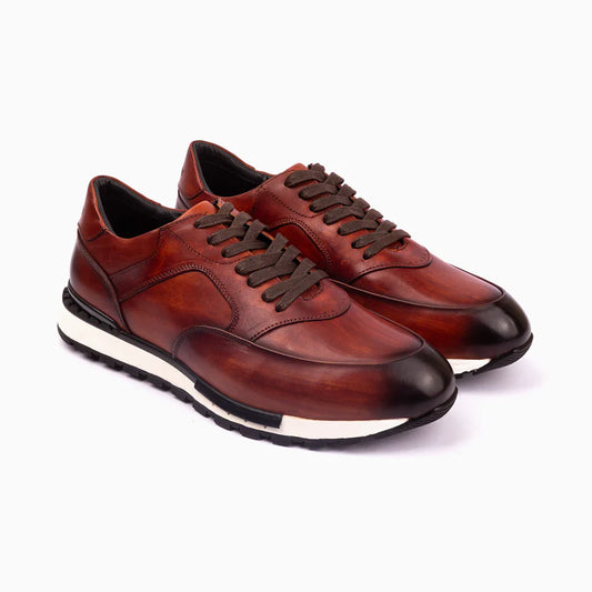 Luxury Sneaker Man 880-10 Brown