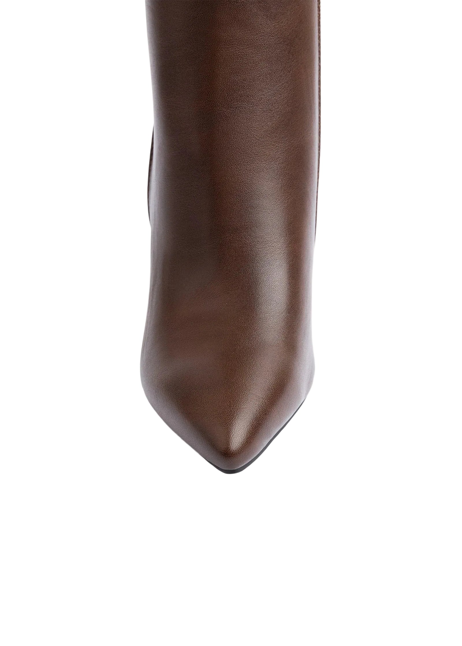 Orion Ringed Heeled Half Boots High Quality Woman 131026709 Brown - 6