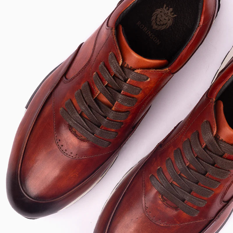 Luxury Sneaker Man 880-10 Brown