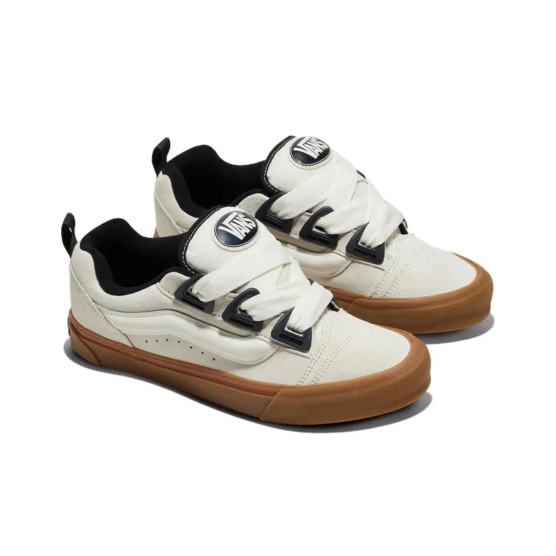 Vans Unisex Knu Skool Woman 721277-W White&Gray - 4