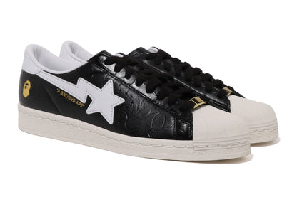 Adidas x Bapte Super Star 80s Sneakers Man 789002 Black