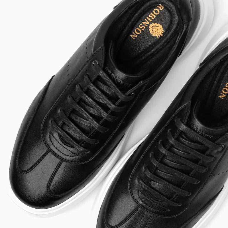 Ultra-Light Chunky Sneakers Robinson Z8832-1 Black - 3