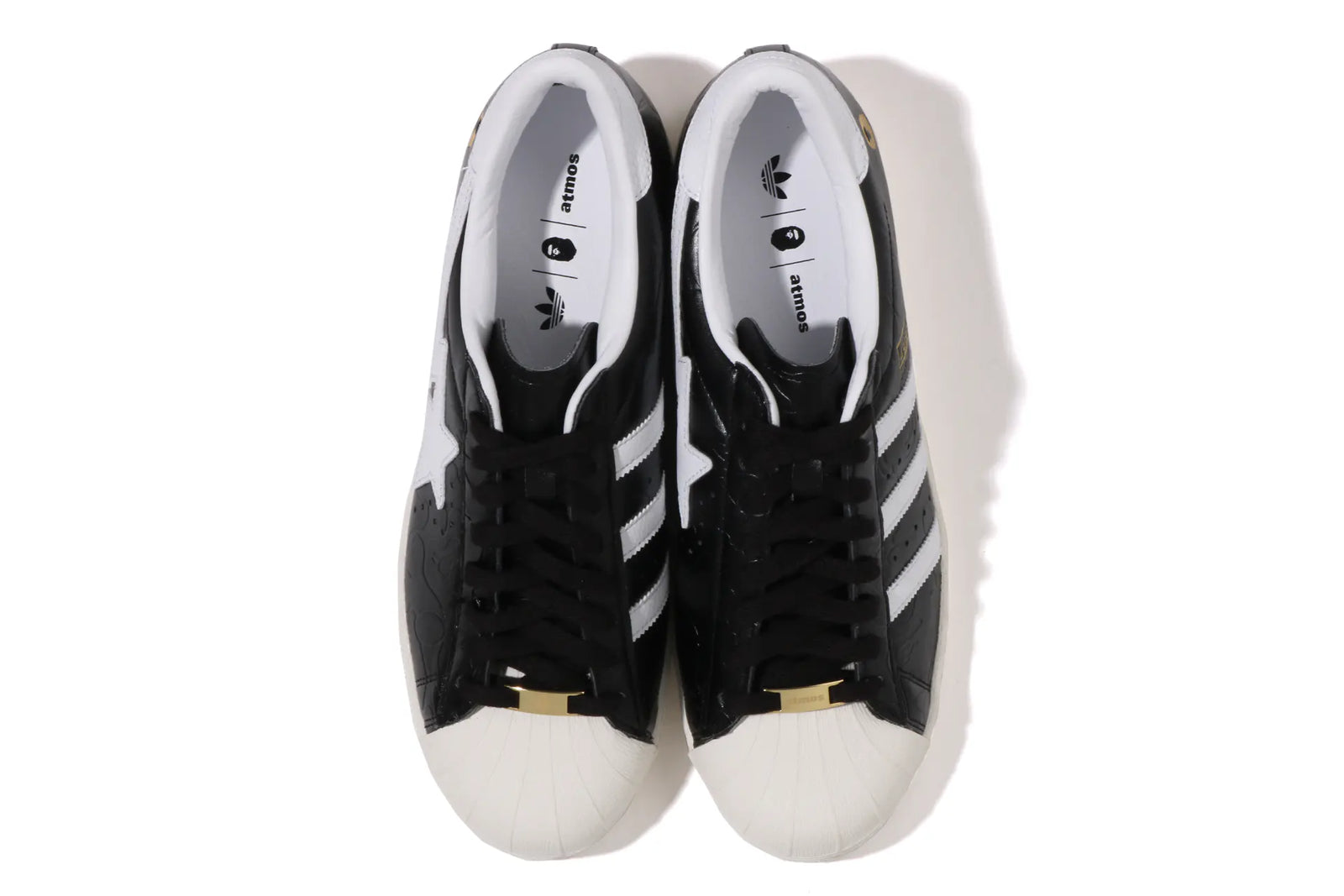Adidas x Bapte Super Star 80s Sneakers Man 789002 Black - 6