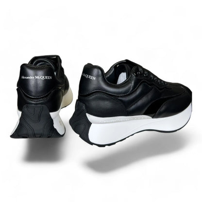 Alexander McQueen Premium Quality Sneakers Man 782461 Black