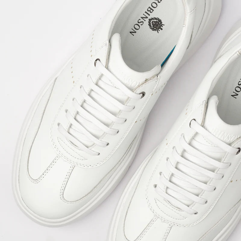 Ultra-Light Chunky Sneakers Robinson Z8832-1 White - 4