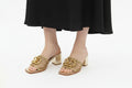 VALENTINO GARAVANI V LOGO Signature Pumps WOMAN 3115-1 GOLD - 5