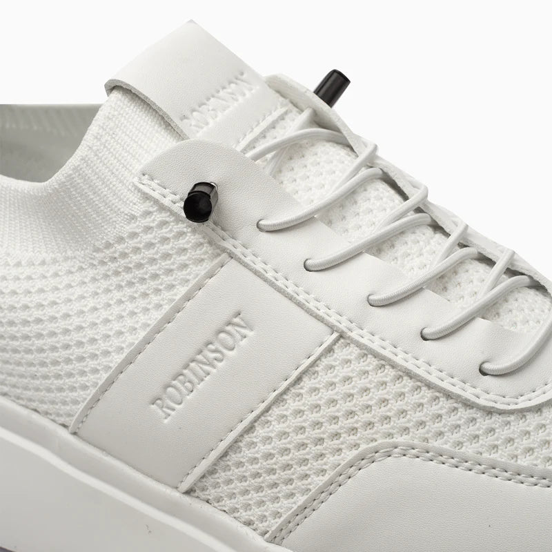 AIR-STEP KNIT SNEAKER EDITION W888-H799 White - 3