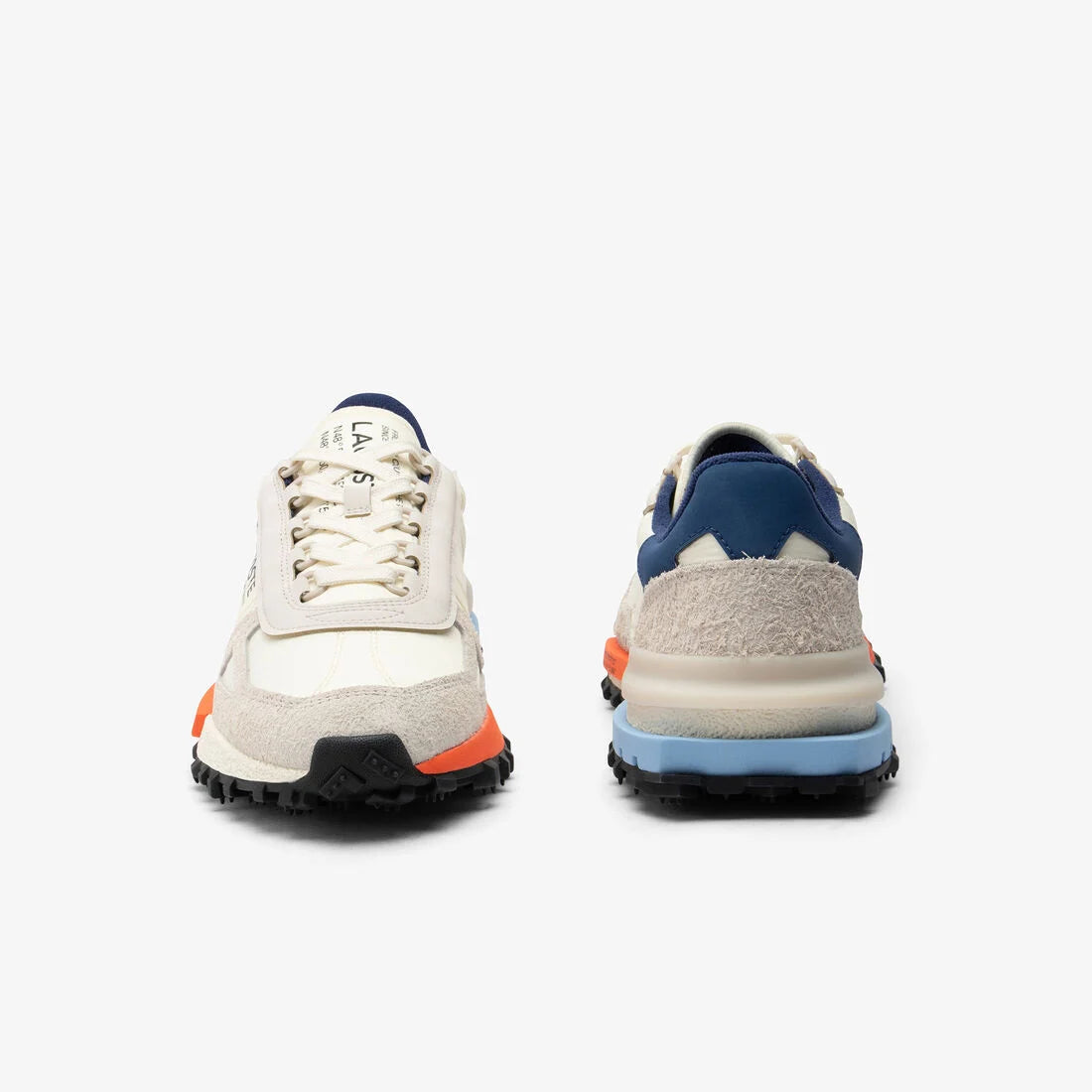 Lacoste Elite Active Sports Trainers Sneakers Man XV746 Off-White