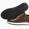 Ultra-Light Sneakers Robinson A2589-1 Coffee - 5