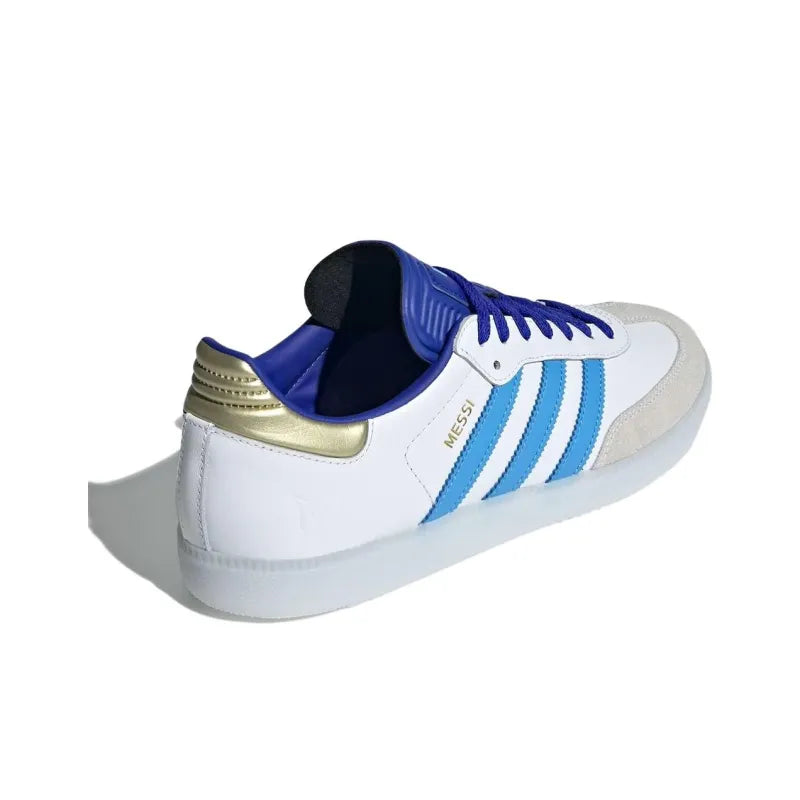 Adidas Samba Messi White-Blue ID3550 - 3