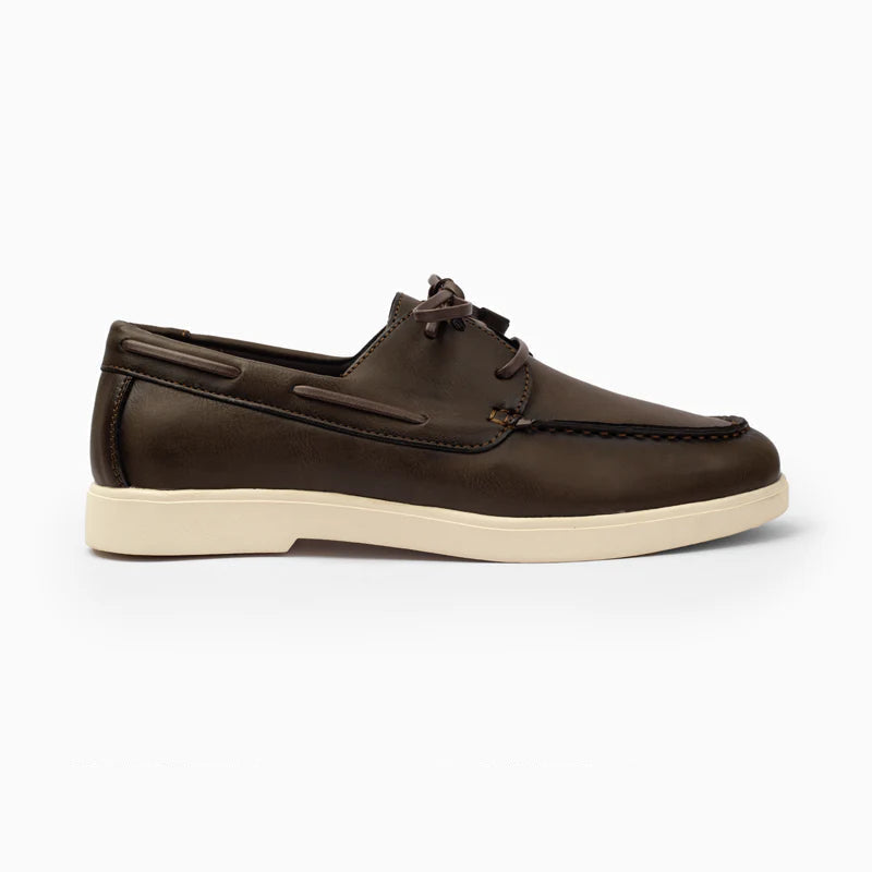 Boat Shoes Summer Loafer Robinson D1001 Coffee - 1