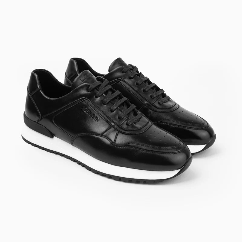 Ultra-Light Sneakers Robinson A2589-1 Black - 2