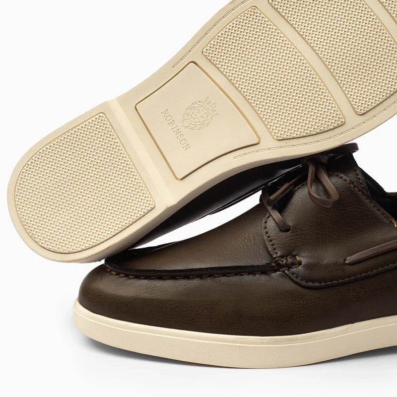 Boat Shoes Summer Loafer Robinson D1001 Coffee - 3