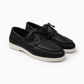 Boat Shoes Summer Loafer Robinson D1001 Black - 2