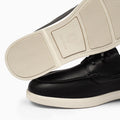 Boat Shoes Summer Loafer Robinson D1001 Black - 4