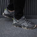 حذاء رياضي Asics Gel للرجال 1011B-133 باللون الرمادي - 4