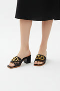 VALENTINO GARAVANI V LOGO Signature Pumps WOMAN 3115-1 BLACK - 5